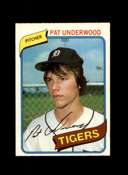 1980 PAT UNDERWOOD O-PEE-CHEE #358 TIGERS *G9145
