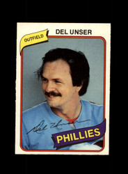 1980 DEL UNSER O-PEE-CHEE #12 PHILLIES *G9152
