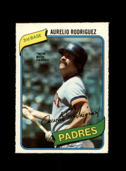 1980 AURELIO RODRIGUEZ O-PEE-CHEE #245 PADRES *G9171