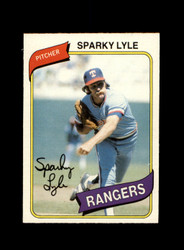 1980 SPARKY LYLE O-PEE-CHEE #62 RANGERS *G9173