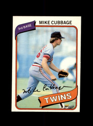 1980 MIKE CUBBAGE O-PEE-CHEE #262 TWINS *G9198