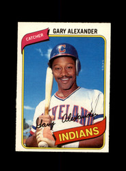 1980 GARY ALEXANDER O-PEE-CHEE #78 INDIANS *G9201