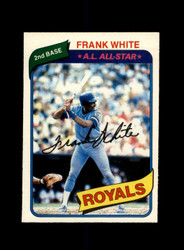 1980 FRANK WHITE O-PEE-CHEE #24 ROYALS *G9208