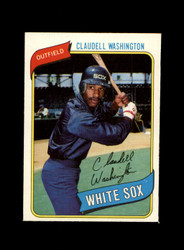 1980 CLAUDELL WASHINGTON O-PEE-CHEE #171 WHITE SOX *G9236
