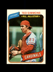 1980 TED SIMMONS O-PEE-CHEE #47 CARDINALS *G9253