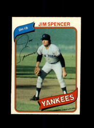 1980 JIM SPENCER O-PEE-CHEE #147 YANKEES *G9258