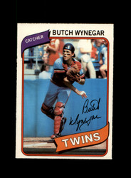 1980 BUTCH WYNEGAR O-PEE-CHEE #159 TWINS *G9266