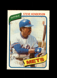 1980 STEVE HENDERSON O-PEE-CHEE #156 METS *G9268