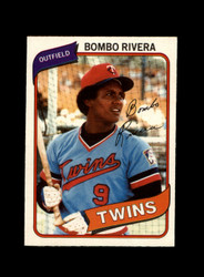 1980 BOMBO RIVERA O-PEE-CHEE #22 TWINS *G9282