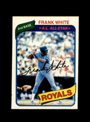 1980 FRANK WHITE O-PEE-CHEE #24 ROYALS *G9283