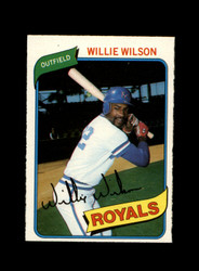 1980 WILLIE WILSON O-PEE-CHEE #87 ROYALS *G9285