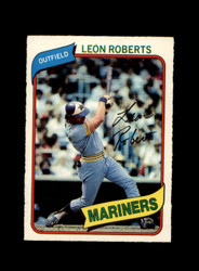 1980 LEON ROBERTS O-PEE-CHEE #266 MARINERS *G9304