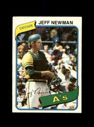 1980 JEFF NEWMAN O-PEE-CHEE #18 A'S *G9320
