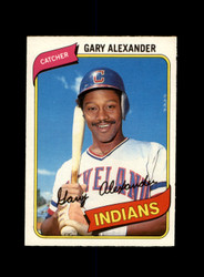 1980 GARY ALEXANDER O-PEE-CHEE #78 INDIANS *G9324