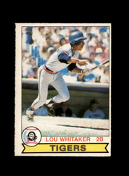 1979 LOU WHITAKER O-PEE-CHEE #55 TIGERS *G9412