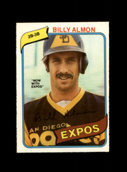 1980 BILLY ALMON O-PEE-CHEE #225 EXPOS *G9475