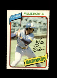 1980 WILLIE HORTON O-PEE-CHEE #277 MARINERS *G9482