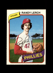 1980 RANDY LERCH O-PEE-CHEE #181 PHILLIES *G9510