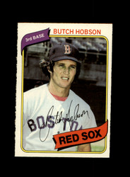 1980 BUTCH HOBSON O-PEE-CHEE #216 RED SOX *G9549