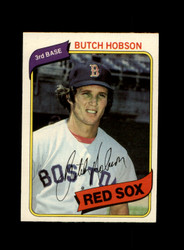 1980 BUTCH HOBSON O-PEE-CHEE #216 RED SOX *G9550