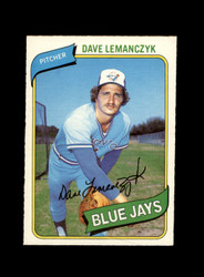 1980 DAVE LEMANCZYK O-PEE-CHEE #68 BLUE JAYS *G9561