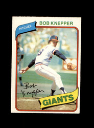 1980 BOB KNEPPER O-PEE-CHEE #61 GIANTS *G9570