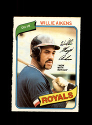 1980 WILLIE AIKENS O-PEE-CHEE #191 ROYALS *G9580