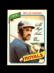 1980 WILLIE AIKENS O-PEE-CHEE #191 ROYALS *G9581