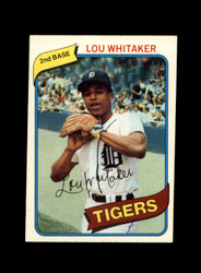 1980 LOU WHITAKER O-PEE-CHEE #187 TIGERS *G9588
