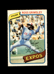 1980 ROSS GRIMSLEY O-PEE-CHEE #195 EXPOS *G9607