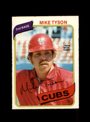1980 MIKE TYSON O-PEE-CHEE #252 CUBS *G9619