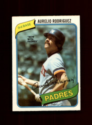 1980 AURELIO RODRIGUEZ O-PEE-CHEE #245 PADRES *G9628