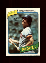 1980 AURELIO RODRIGUEZ O-PEE-CHEE #245 PADRES *G9629
