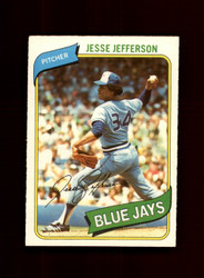 1980 JESSE JEFFERSON O-PEE-CHEE #244 BLUE JAYS *G9630