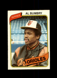 1980 AL BUMBRY O-PEE-CHEE #36 ORIOLES *G9634