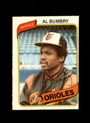 1980 AL BUMBRY O-PEE-CHEE #36 ORIOLES *G9635