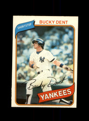 1980 BUCKY DENT O-PEE-CHEE #33 YANKEES *G9639