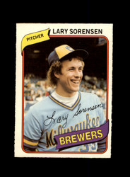 1980 LARY SORENSEN O-PEE-CHEE #84 BREWERS *G9654