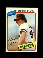 1980 DARRELL EVANS O-PEE-CHEE #81 GIANTS *G9658