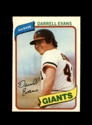 1980 DARRELL EVANS O-PEE-CHEE #81 GIANTS *G9659