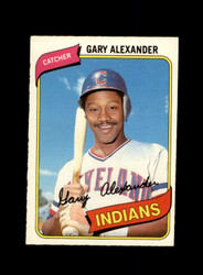 1980 GARY ALEXANDER O-PEE-CHEE #78 INDIANS *G9665