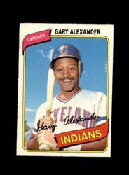 1980 GARY ALEXANDER O-PEE-CHEE #78 INDIANS *G9667