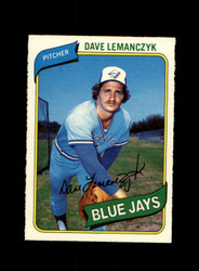 1980 DAVE LEMANCZYK O-PEE-CHEE #68 BLUE JAYS *G9674