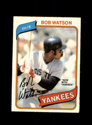 1980 BOB WATSON O-PEE-CHEE #250 YANKEES *G9679