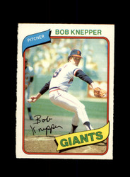 1980 BOB KNEPPER O-PEE-CHEE #61 GIANTS *G9685