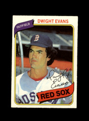 1980 DWIGHT EVANS O-PEE-CHEE #210 RED SOX *G9696