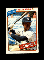 1980 WILLIE RANDOLPH O-PEE-CHEE #239 YANKEES *G9708