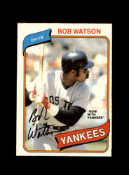 1980 BOB WATSON O-PEE-CHEE #250 YANKEES *G9712