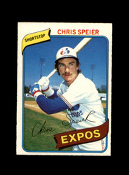 1980 CHRIS SPEIER O-PEE-CHEE #168 EXPOS *G9717