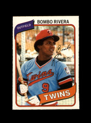 1980 BOMBO RIVERA O-PEE-CHEE #22 TWINS *G9730